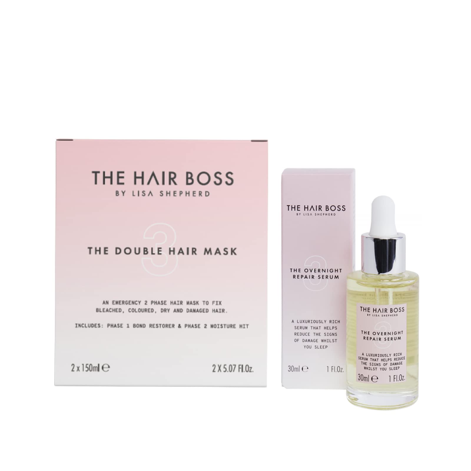 The Hair Boss by Lisa Shepherd Intense Condition Bundle