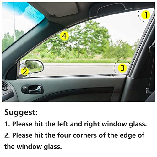 Motorbuddy Window Breaker And Seatbelt Cutter, Keychain Glass Breaker Seat Belt Cutter, 2-In-1 Emergency Car Escape Tool Underwater, 2 Pack, Black & Orange #TOP6