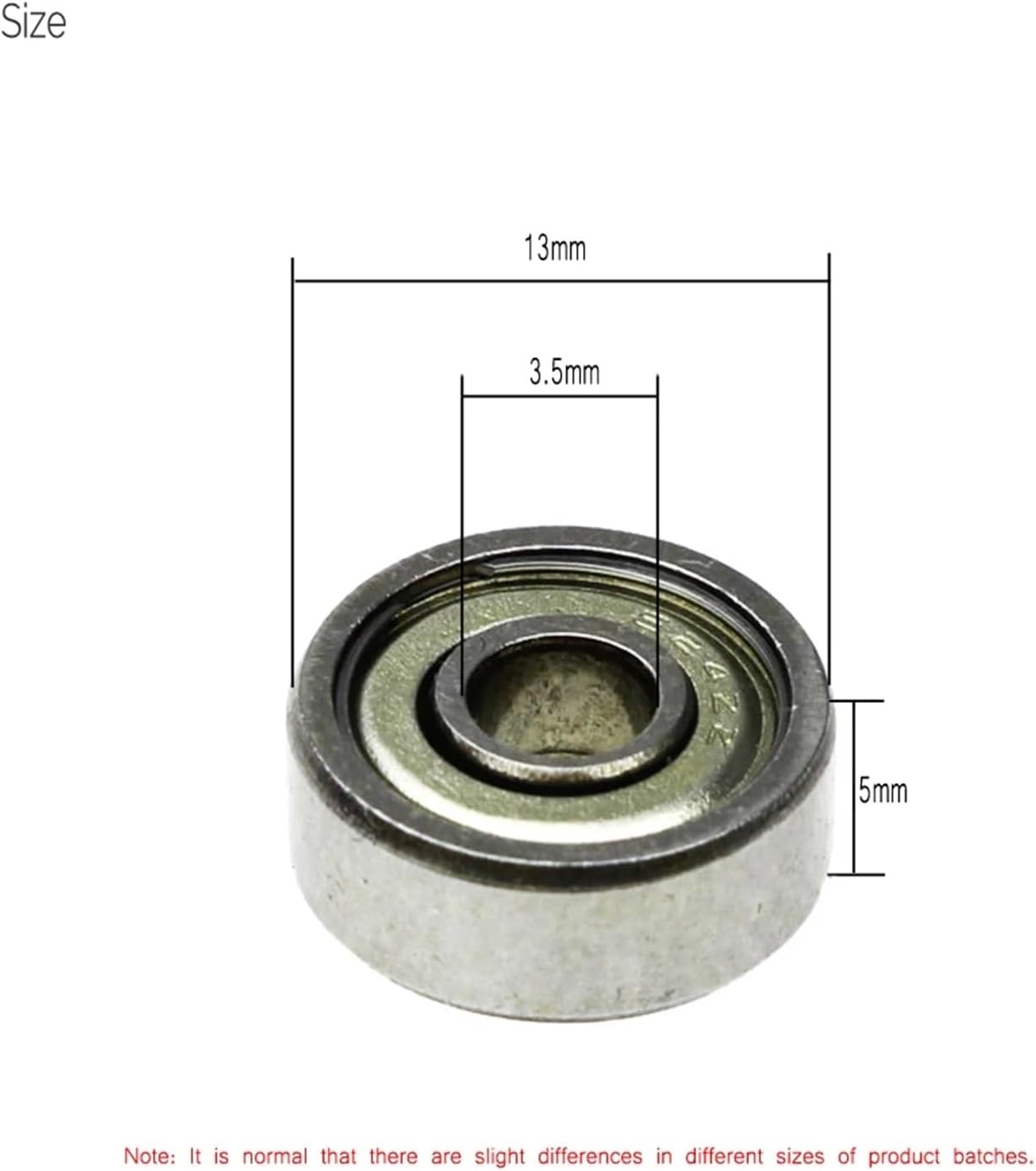 SOYDAN 10PCS 624 624Z 624ZZ Ball Bearing 4 * 13 * 5mm Chrome Steel Bearing