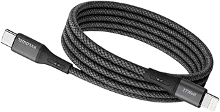 Type C-Lightning ÖRGÜLÜ Şarj Kablosu, 27Watt PD Hı