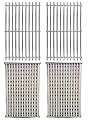 Cmanzhi S4B316 (2-Pack) 17" Grill Cooking Grate and Emitter for Charbroil TRU-Infrared 463642316 463644220 463632320 463675016 463644220 G362-2100-W1, for Charbroil 463245518 4636750