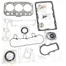 3TNM72 Full Gasket Kit Set Compatible with Yanmar with Head Gasket Engine Overhaul Rebuild Kit