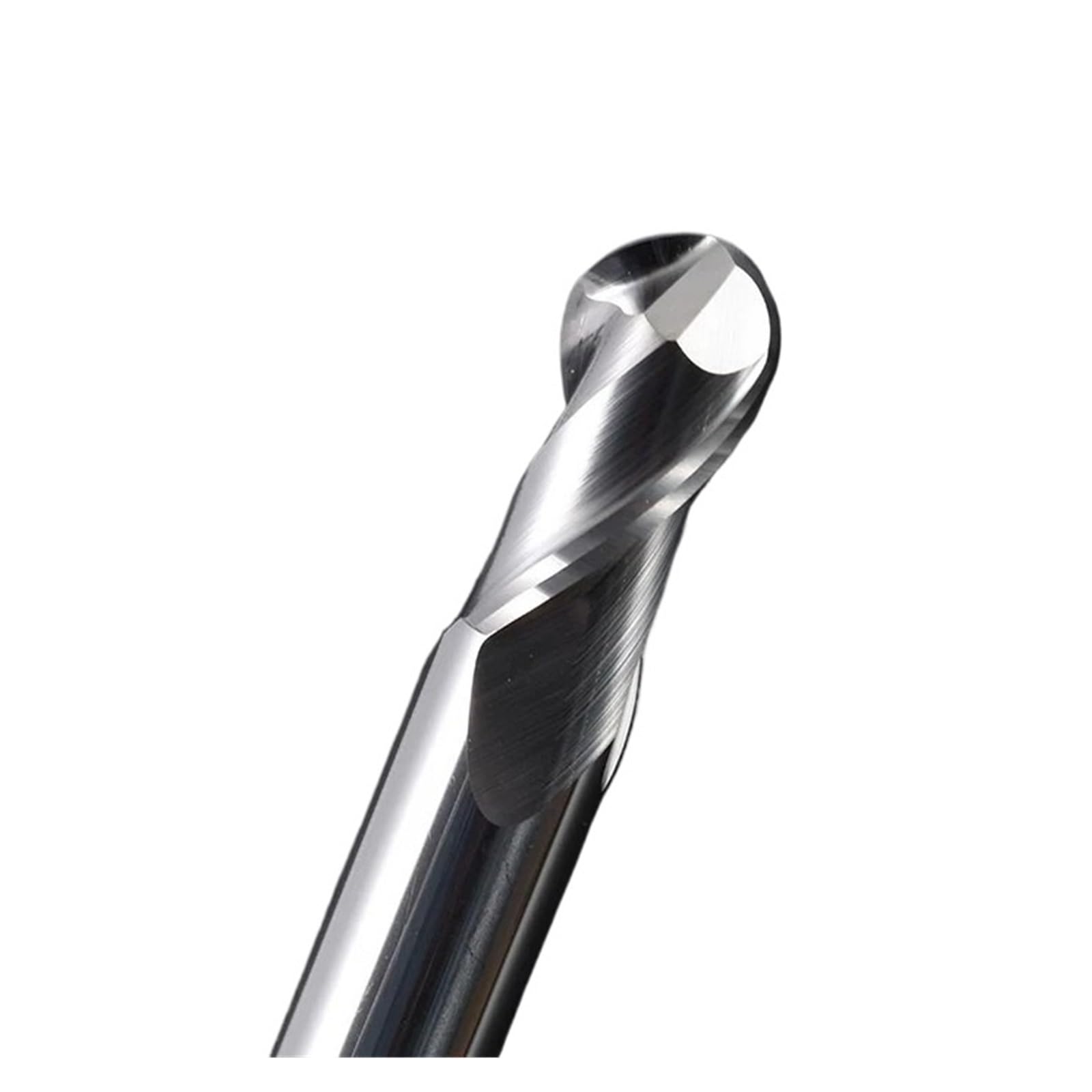 Fresa de punta bola para evitar vibraciones en ranurado profundo de aluminio