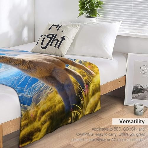 Couvertures de canapé alpaga impression 3D flannel plaid lit 180x200