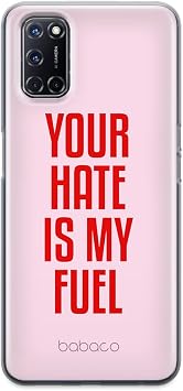 ERT GROUP Mobile Phone case for Oppo A92/ A72/ A52 Original and Officially Licensed Babaco Pattern My Fuel 003 optimally adapted to The Shape of The Mobile Phone, case Made of TPU Multicolor