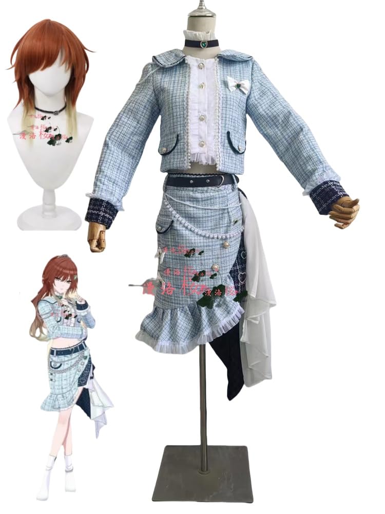 Amazon.co.jp: [漫落桜] 緋田美琴ウィッグ ，靴 付き コスプレ衣装