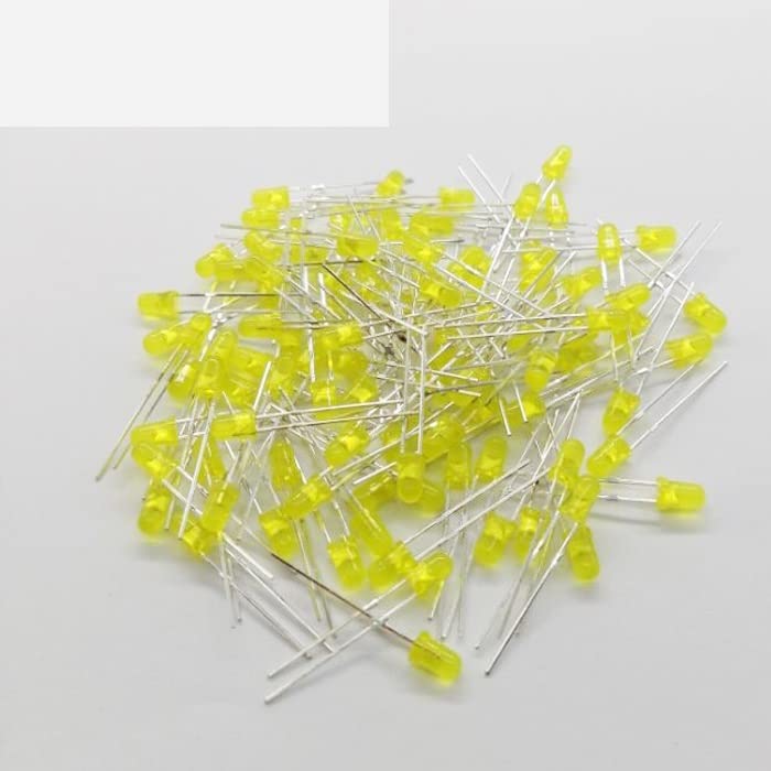 SAITOM Diode Jaune 14-10 3mm LED Jaune diode électroluminescente 1kpcs = 1000pcs/lot
