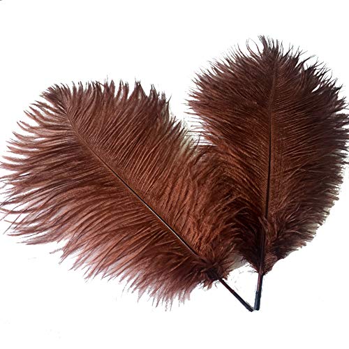 Sowder 14-16inch(35-40cm) Ostrich Feathers Plume for Wedding Centerpieces Home Decoration