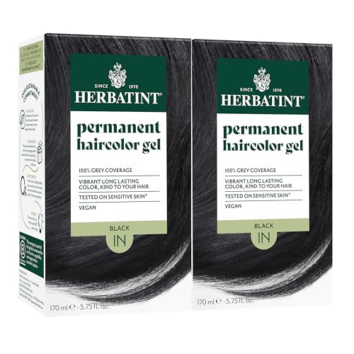 Herbatint Permanent Hair Dye 1N Black 2-pack