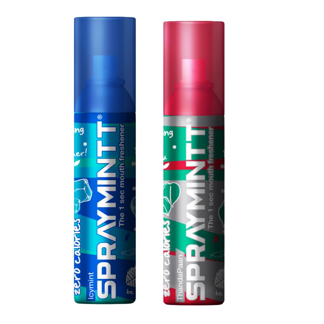 See full amazon price history chart for Spraymintt Mouth Freshener | 175+ sprays of instant long lasting with Zero Calories Freshness | Icymint flavour + Thandapaan flavour | 15g - Combo of 2 Spraymintt Mouth Freshener | 175+ sprays of instant long lasting with Zero Calories Freshness | Icymint flavour + Thandapaan flavour | 15g - Combo of 2 (B0CTKGP9MF) Amazon Price History, Amazon Price Tracker