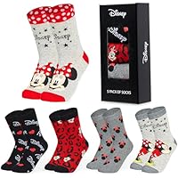 Disney Calcetines Altos talla 35-41, Conjunto Calcetines