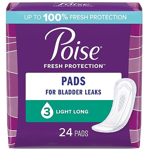 Poise Ultra Thins, Long, Light Absorbency - 24 ct