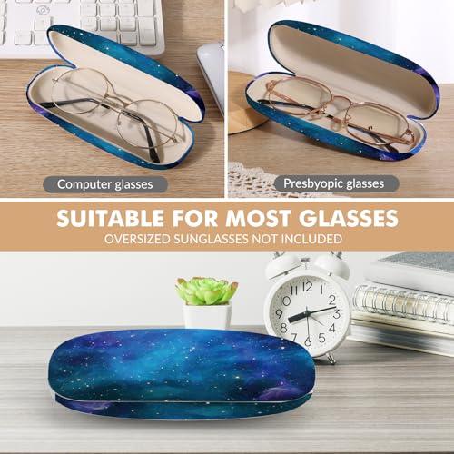 Image of Glasses Case Hard Shell,Portable Protective Eyeglasses Case, Eyeglass Holder Box with Cleaning Cloth, for men women