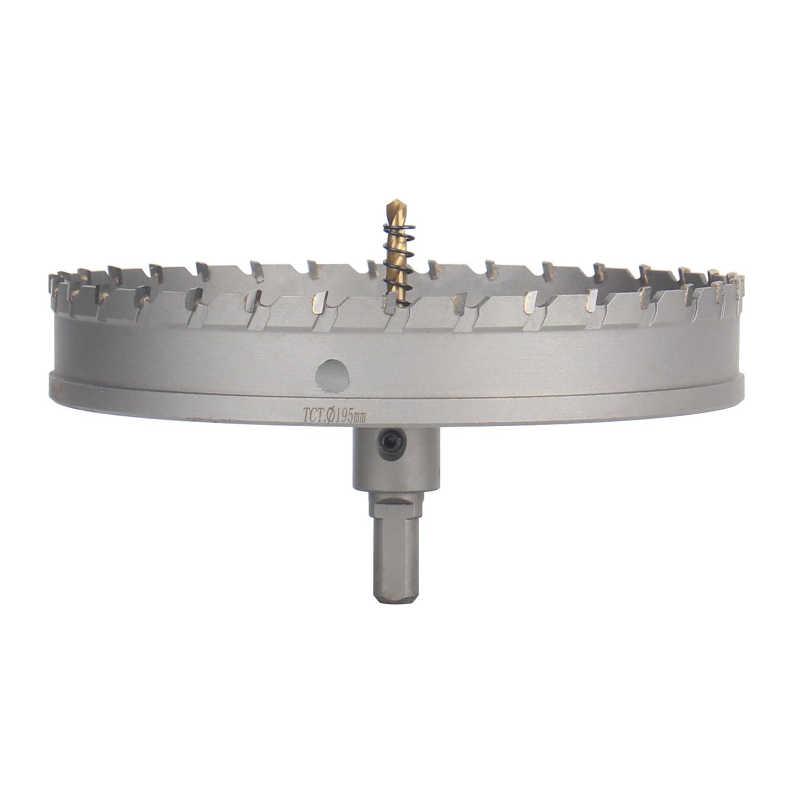 195mm Wiertło z węglika spiekanego, wiertło z wiertarko-wiercikiem, wiertło węglikowe do metalu, stali nierdzewnej, stali budowlanej, aluminium, miedzi, żelaza, plastiku, włókna szklanego