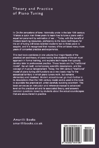 Theory and Practice of Piano Tuning: a manual on the art, techniques and theory - Image 2