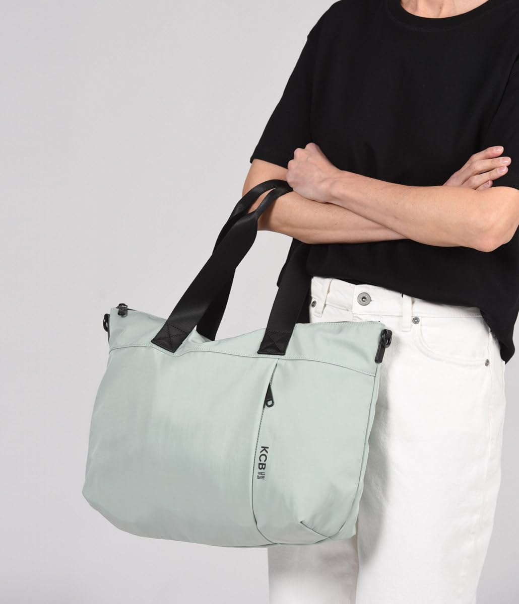 KCB Shopper Maze | Diseño Espacioso y Práctico | Bolsillos Multiusos | Variedad de Compartimentos | Asas Ajustables | 100% Vegano