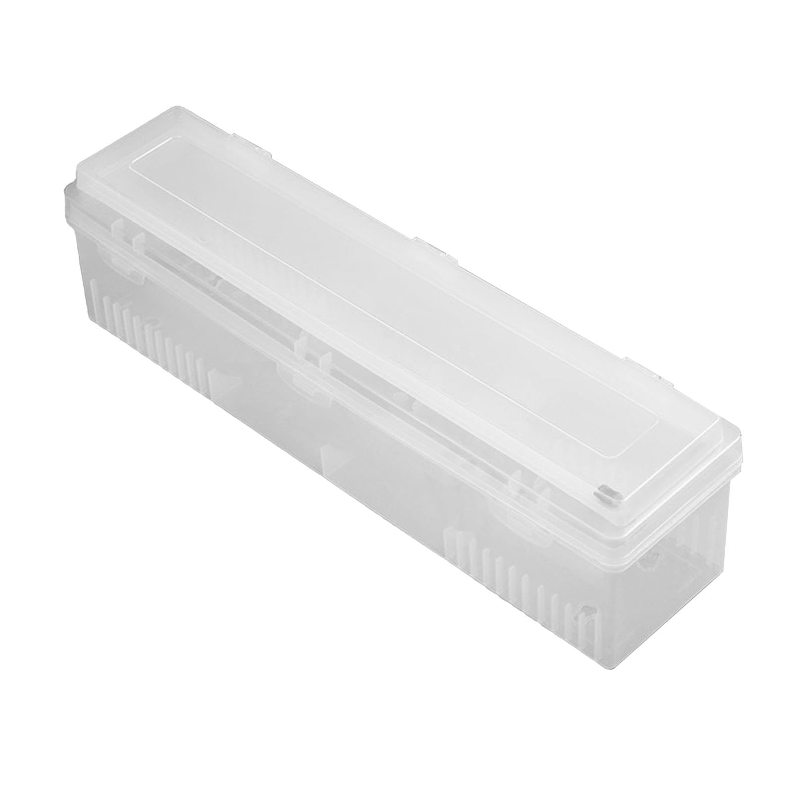 Soporte para Film Transparente, de Film, Caja de Almacenamiento de Film, Caja de Corte Hecha de PP con Una Segura para La O, tal como se describe, metro