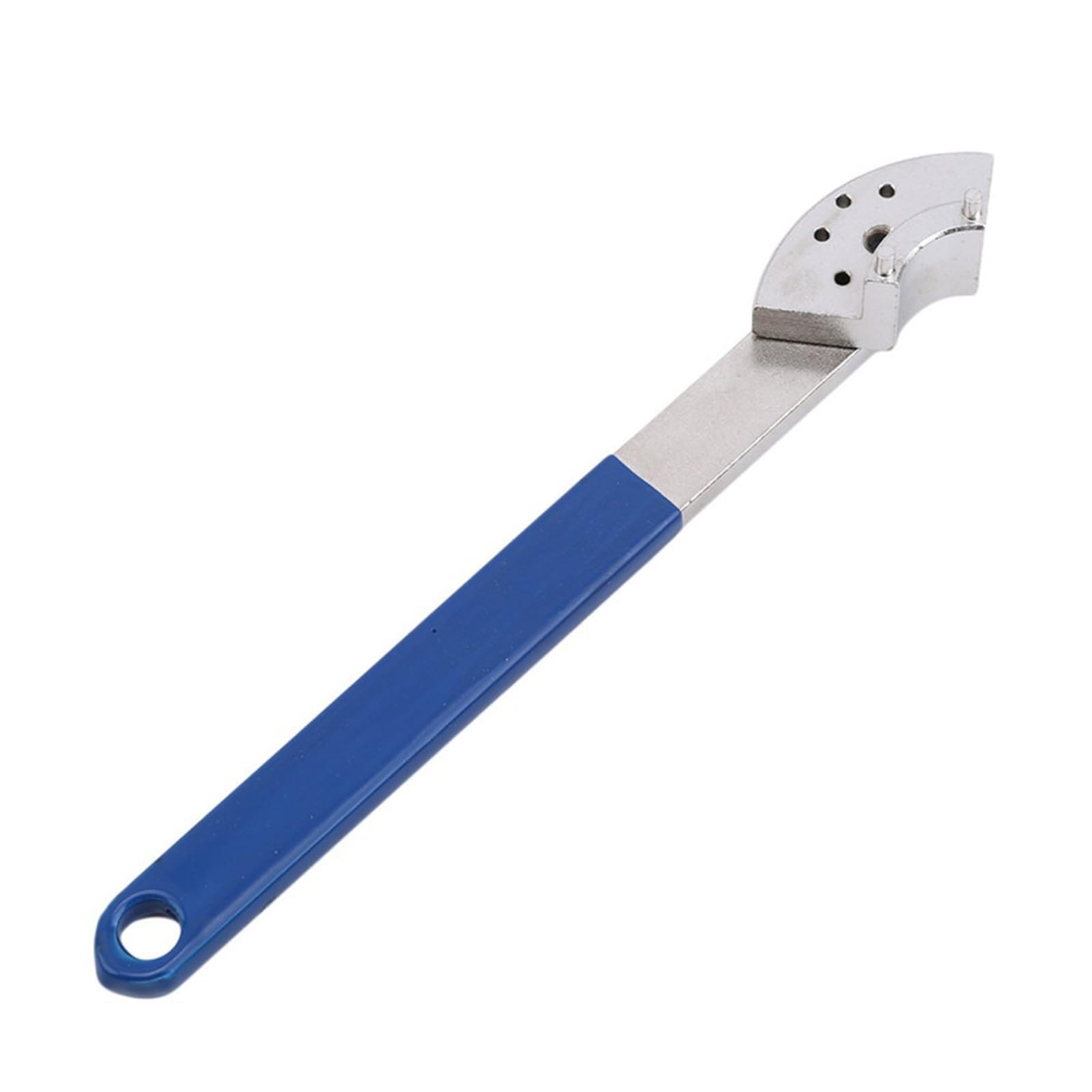Rgybao Xc1629 Blue Timing Belt Tension Adjuster Carbon Steel Pulley Wrench Spanner Tool Auto Timing Belt Tensioner 5 Variable Positions Mechanics Wrench Tool