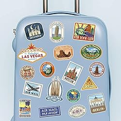 Pegatinas Decorativas Para Maletas Bolsa de viaje Etiquetas de equipaje Etiquetas de botella de agua Pegatinas Maleta Pegatina Decorativa Nevera Accesorios para el Hogar Azulejo Pared Coche Portátil Calcomanías Monopatín Vinilo