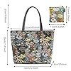 FOSDICK Tote Bag Femme, Sac Cabas Femme Grand Format, Sac Fourre Tout Chat pour Femmes et Filles, Réutilisable Sac Cabas Toile Pour Salle De Sport, Voyage, Travail, 42 * 30 * 9cm #1