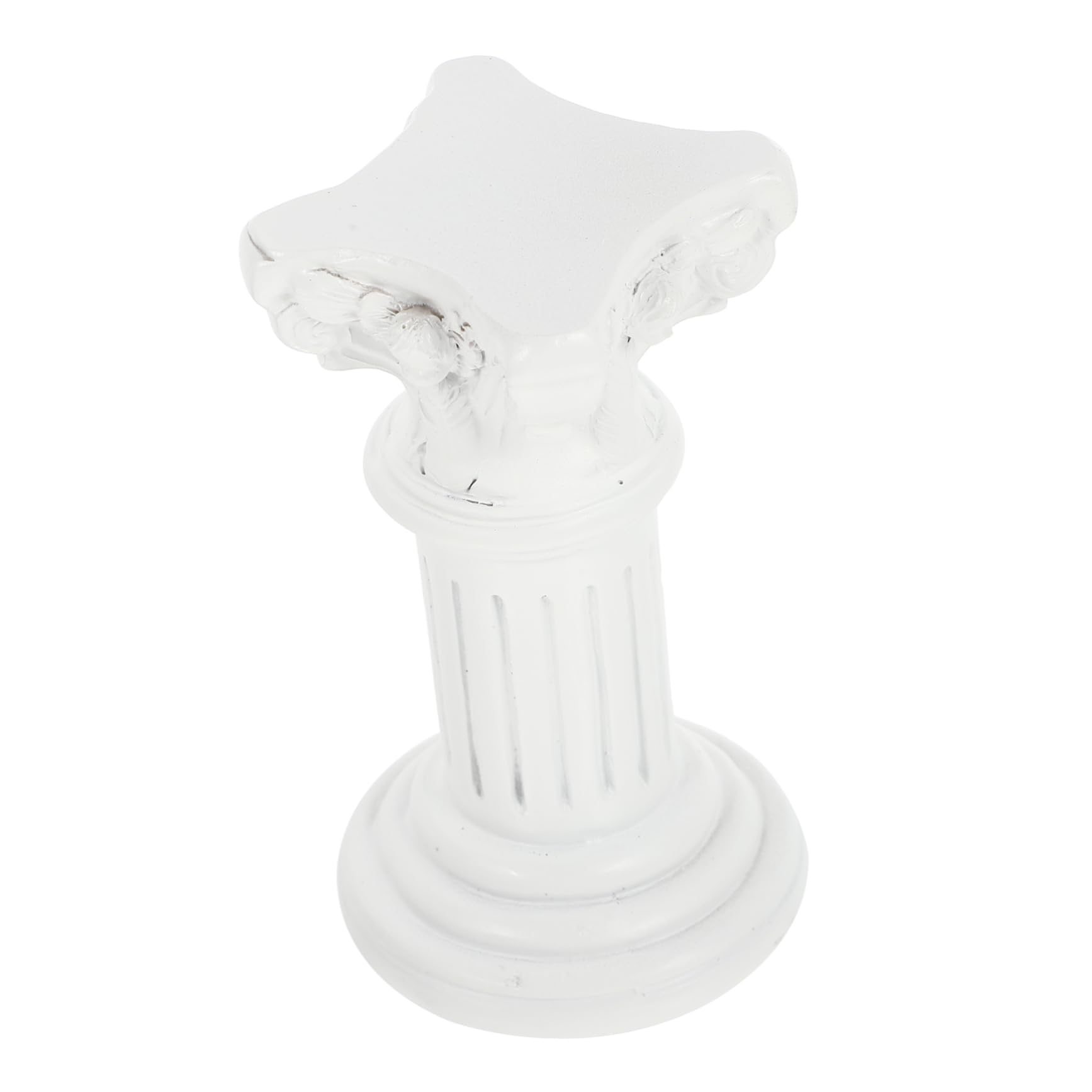 Colonne décorative blanche style pilier romain déco chic