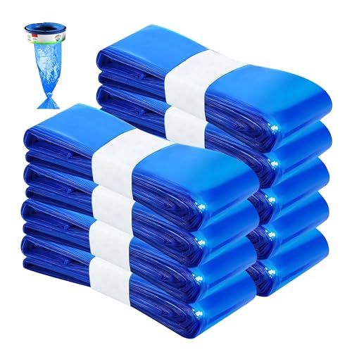 YOOSI 9 Pièces Recharge Poubelle a Couche, 4.5M Sac Poubelle Couche, Résistant à la Déchirure, Antibactérien, Anti-odeurs, Compatible avec tous types de recharges