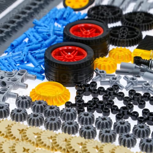 Image of BloxBrix 844 Pcs Engine Kit MOC Parts Fit with Mainbrands Technical-Parts