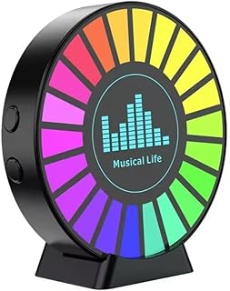 Musical Life Car Air- Freshener with RGB -LED Music Visualiser Sound-Reactive Display