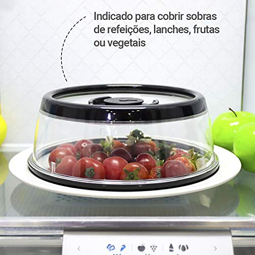 Tampa Seladora a Vácuo Conservação e proteção Alimentos 25cm