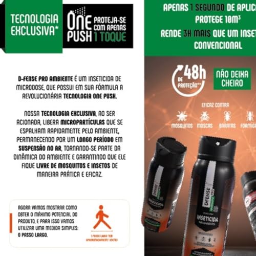 Inseticida Veneno Para Matar Tudo Dfense Pro Ambiente 250ml