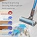 Quick-Release Motorhead Cleaner Compatible with Dyson V7,V8, Cyclone V10,V11,V15 Cordless Vacuum Cleaners, Vacuum Attachments, Upgrade Anti-Tangle Head Suitable for Carpets & Rugs