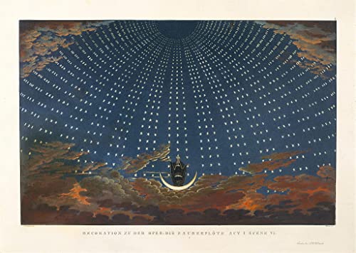 Impresión en lienzo de alta calidad de la obra clásica de Karl Friedrich Schinkel, 60x90