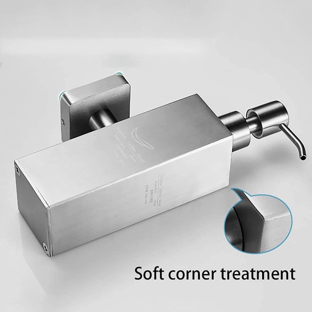 Seifenspender aus Edelstahl zur Wandmontage, für Badezimmer, Küche, modischer Seifenspender