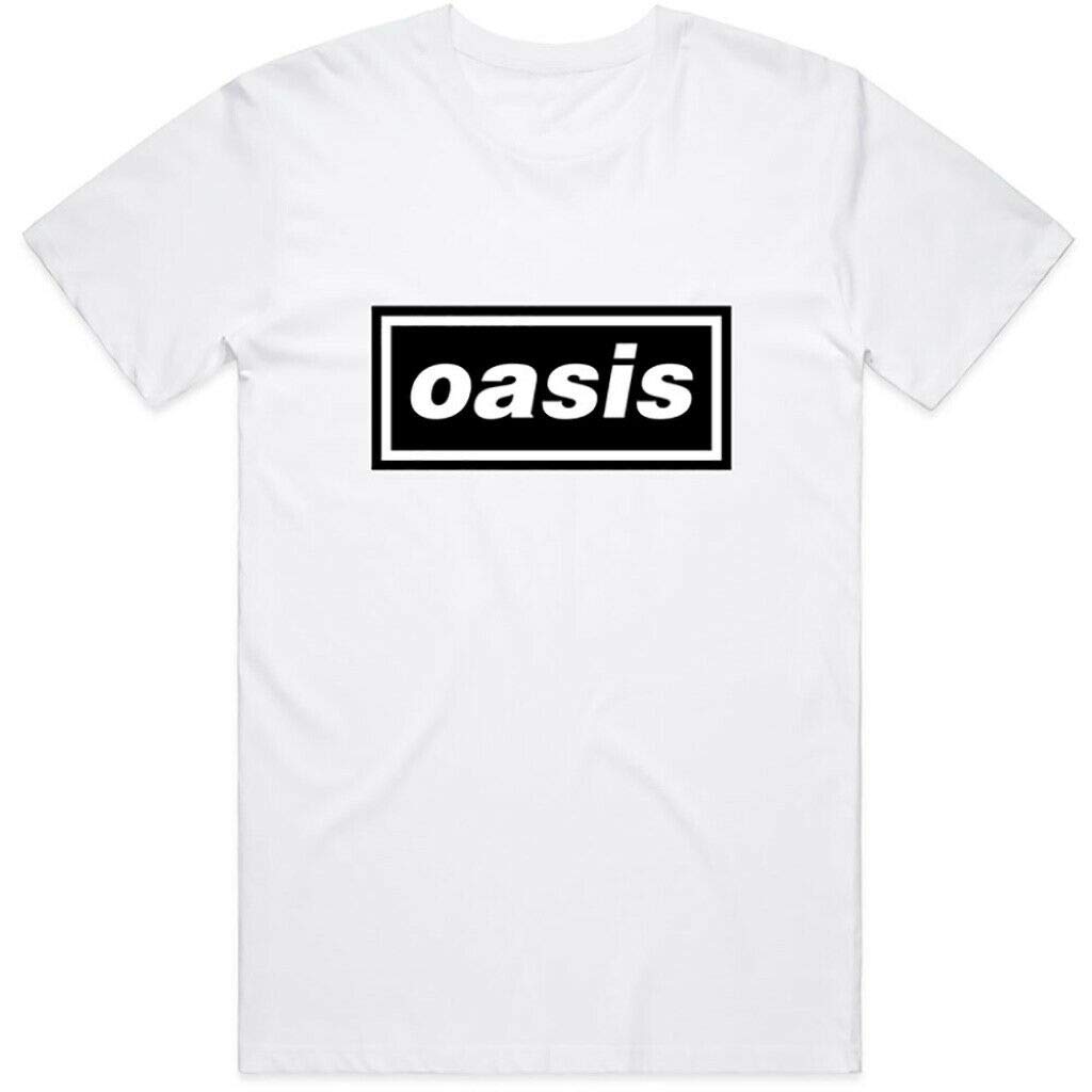 Oasis 'Classic Logo' (White) T-Shirt
