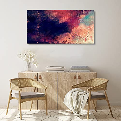 Impression d'intérieur image sur toile 120x60cm tableau décoration murale texture rouillée