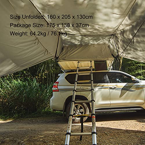 Carpa de Techo Dura para 2-3 Personas, Impermeable Pop Up miniatura 2