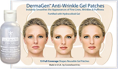 Botox Alternative DermaGen H2 Full Coverage Anti-Wrinkle Patches With Firming Gel