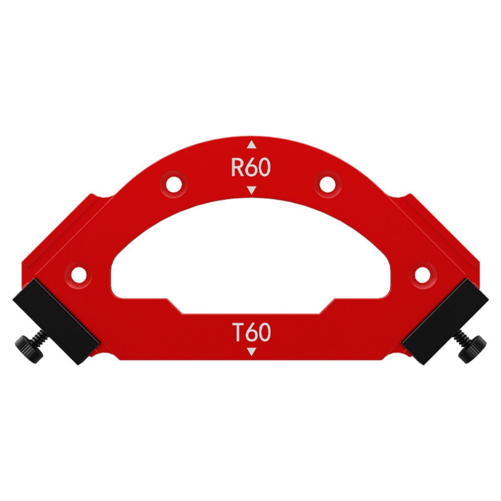 Woodworking Round Corner Templates R20 / R30 / R35 Woodworking Inside Outside Corner Large Arcs Mold Round Positioning Mold