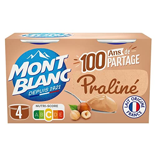 MONT BLANC - Praliné 500G - Lot De 3 - livraison offerte