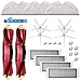 Kit accessori ricambi di ricambio per aspirapolvere Xiaomi Roborock S5 MAX S6 Pure S6 maxV E35 S5 S50 spazzola laterale nera Panni filtranti HEPA