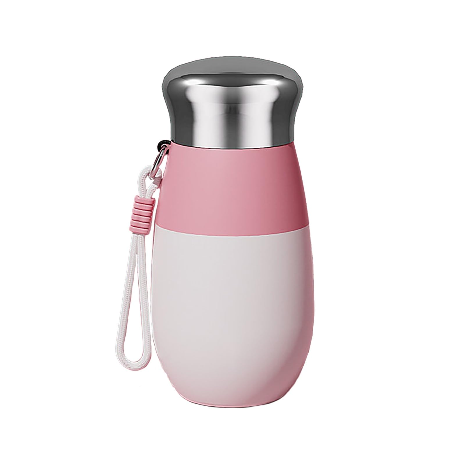 Termo Taza, Vaso Termo Cafe, Revestimiento Interior de Acero Inoxidable, Fácil de Limpiar, Apto Tanto para Hombres Como para Mujeres(Pink)