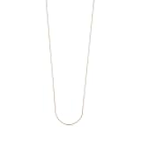 Rose Gold-Plated Bead Necklace, 33.5