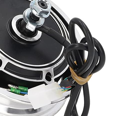 48V 1000W 10 Inch Electric Scooter Hub Motor, Brushless Disc Brake Hub Motor Replacement for Electric, Folding, etc.