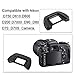 DK-21 Eyecup Eyepiece Viewfinder Compatible for Nikon D750 D610 D600 D200 D7000 D90 D80 D70 D70S Camera (2 Pack)