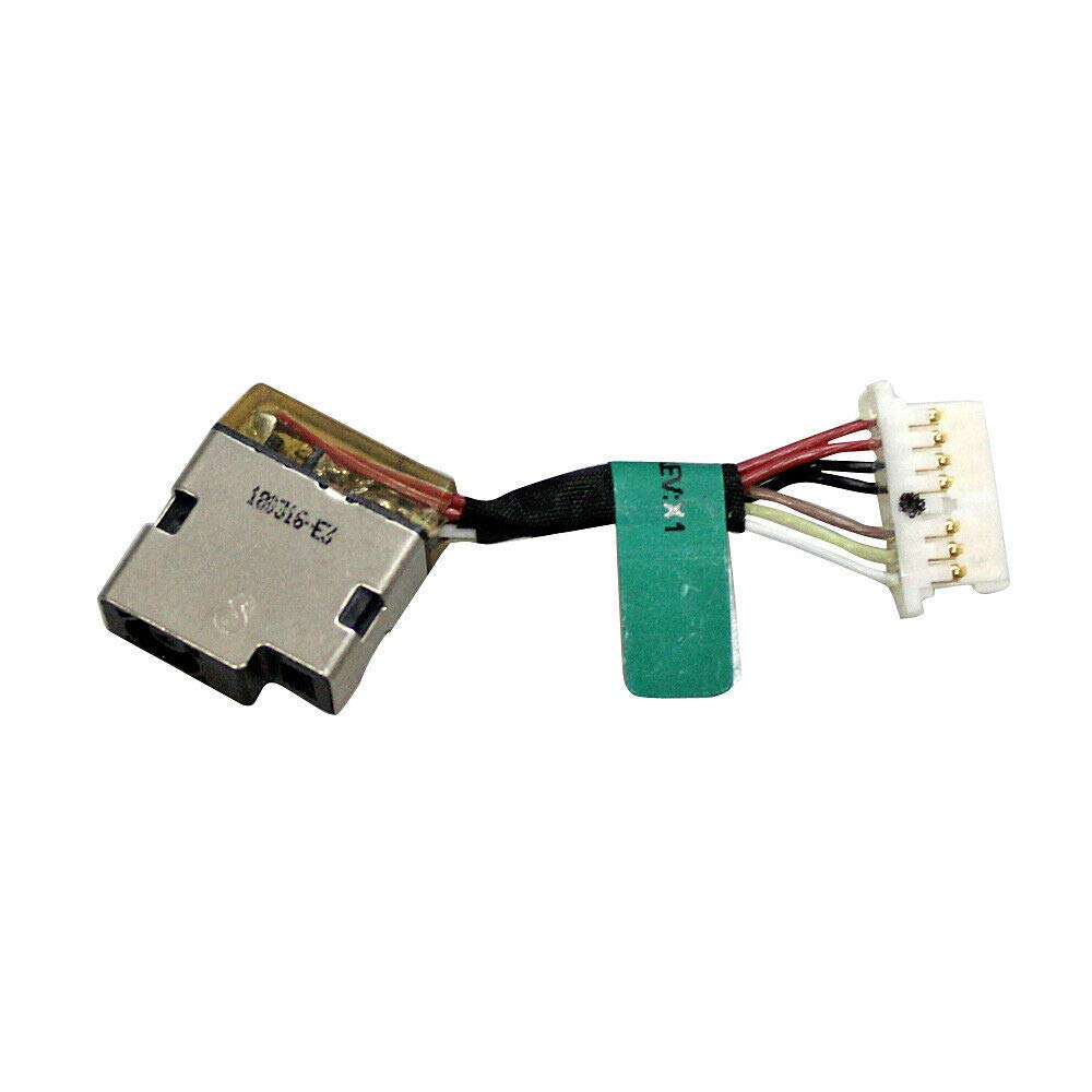 Cable Alimentation DC Power Jack Charging Port Plug Cable Replacement For HP Probook X360 11 G3 EE/11 G5 EE,13-BD 14M-DY 14t-dy 14-EK 14-ES 13-AY 14-DY 15-ER 13-BE Lightning Jack