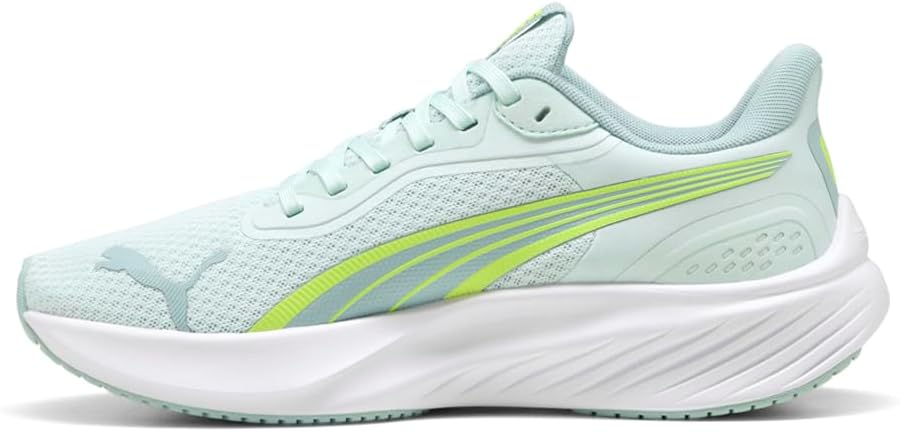 PUMA Womens Pounce Lite Lace Up Sneakers Shoes Casual - Green