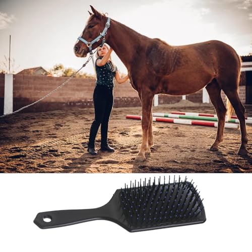 XNHIU Horse Grooming Brush Horses Equine Mane and Tail Brush Heritage Tangle Tidy Horse Grooming Brush for Horses Tail Mane - Image 6