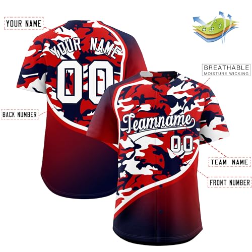 Camiseta personalizada de béisbol para hombres, mujeres y jóvenes con nombre, número y logo bordados miniatura 2