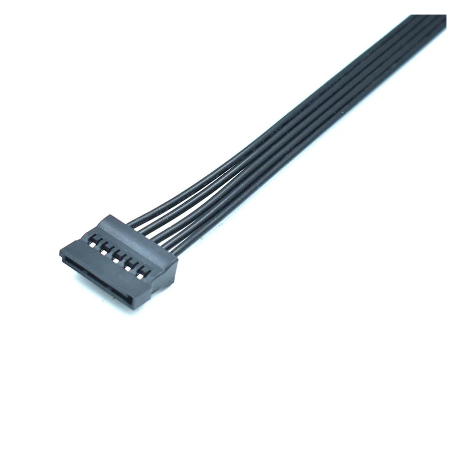 Générique Câble d'extension plat SATA mâle à femelle 15 broches, 20cm/60cm, 18awg(0.2M)