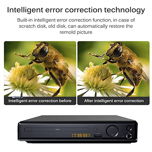 Reproductor de DVD con protección Ocular BLU-Ray 4K, reproducción HDMI Home VCD HD, con Toma USB/Memoria de Apagado - imagen 5